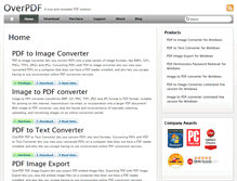Tablet Screenshot of overpdf.com